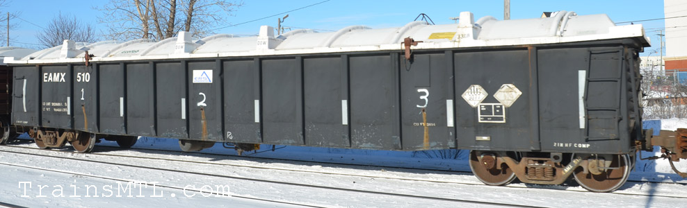Car/wagon EAMX510 right side / coté droit